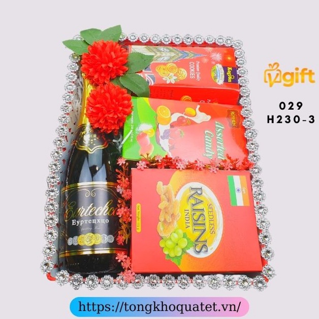 Hộp Quà Tết 2022 Mẫu hộp 150- 230 ( 10 Hộp Quà Tết ) | BigBuy360 - bigbuy360.vn