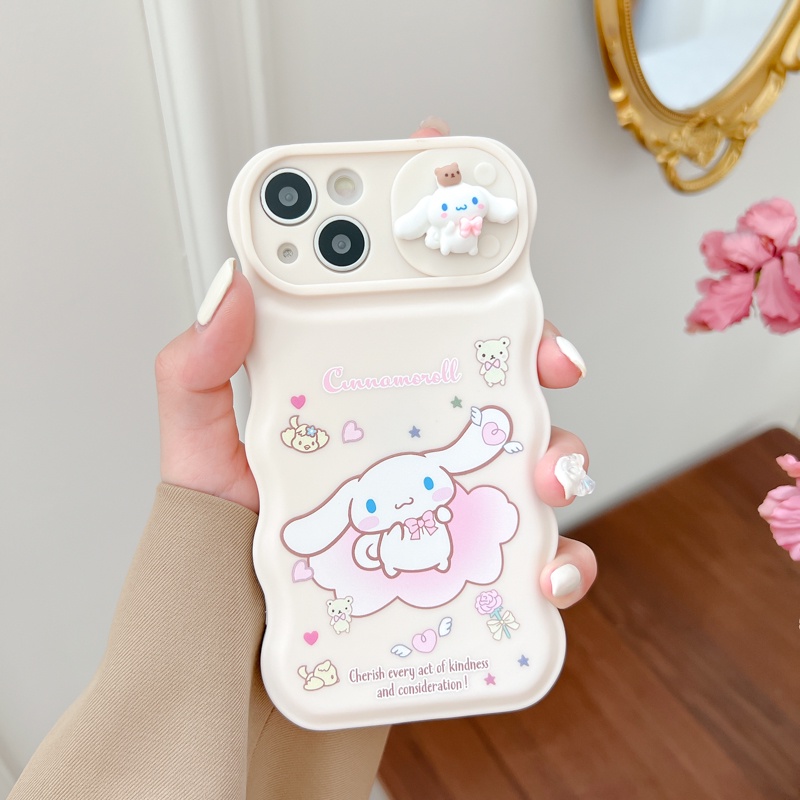 Ốp Điện Thoại Chống Sốc In Hình Chú Chó Cinnamoroll Hoạt Hình Dễ Thương Thời Trang