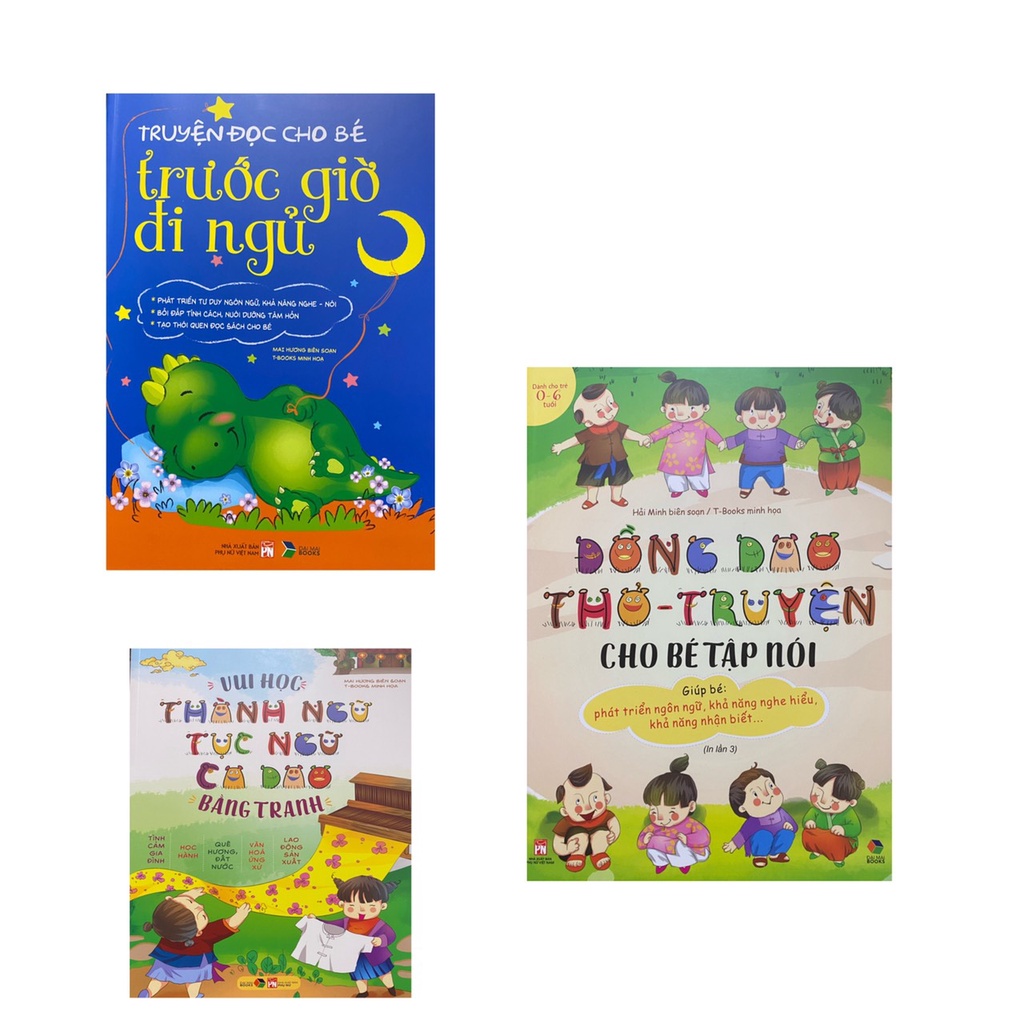 Sách - Trọn bộ Truyện đồng dao cho bé tập nói tập đọc 1