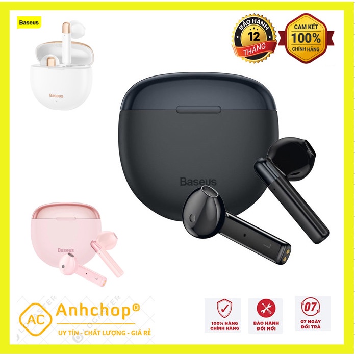 Tai nghe Bluetooth không dây Baseus NGW2 AirNora W5.0, Pin 4H, chống nước IPX4, Siêu sang chảnh