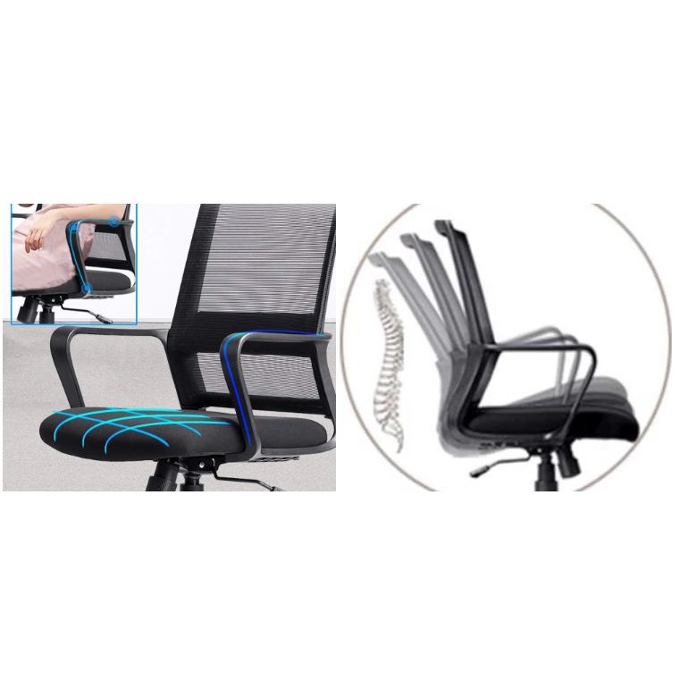 Ghế văn phòng cao cấp, ghế xoay lưng lưới XL02 | BigBuy360 - bigbuy360.vn