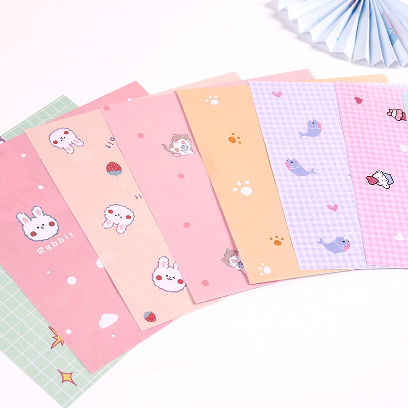 Giấy origami in một mặt thế giới hoạt hình giấy màu vuông Thủ Công dễ thương Giấy origami mẫu giáo/G