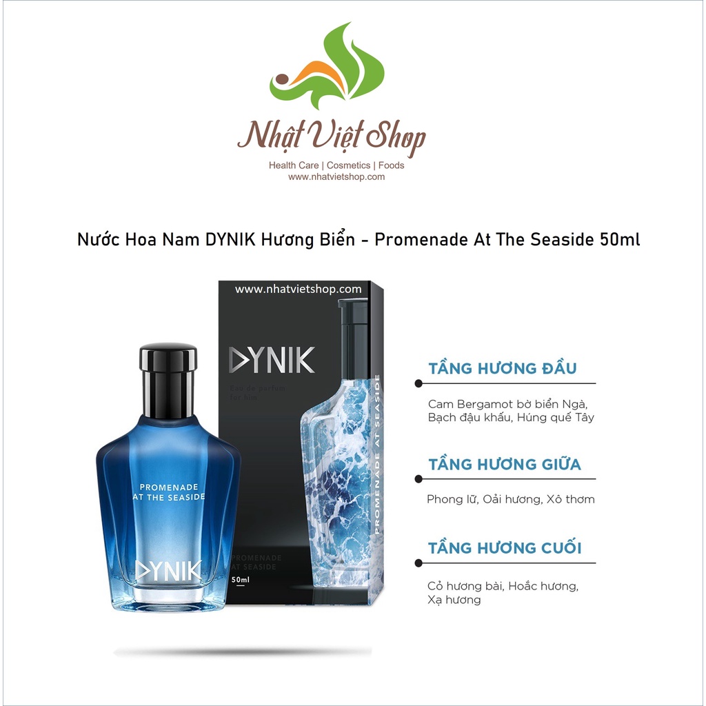 Nước Hoa Nam DYNIK Hương Biển - Promenade At The Seaside 50ml