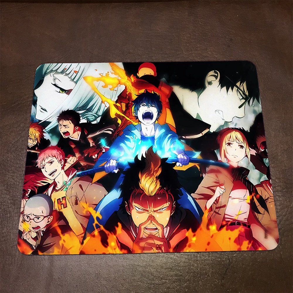 Lót chuột máy tính Anime Blue Exorcist Wallpapers 1 Mousepad cao su êm ái. Nhận in theo yêu cầu