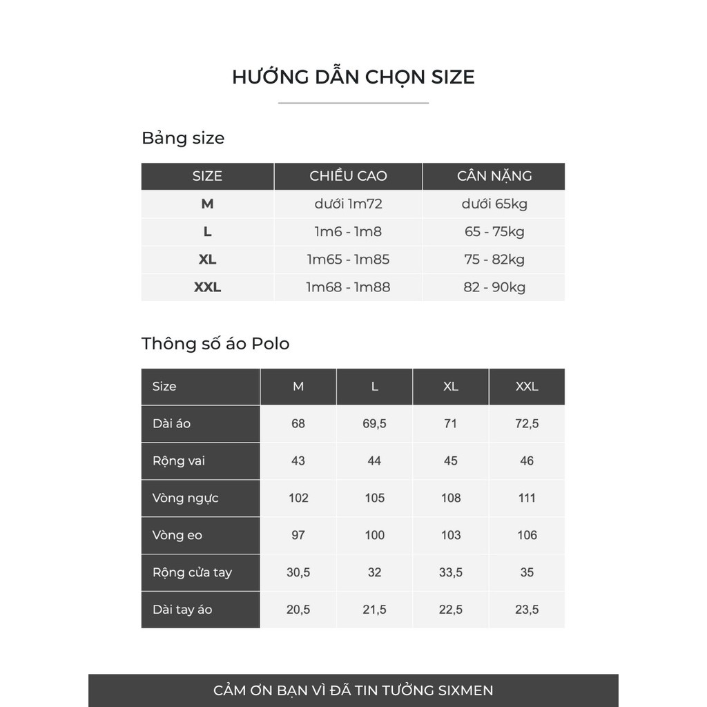 Áo thun POLO nam SIXMEN cổ bẻ BASIC 6 màu - Cotton trẻ trung, sang trọng | BigBuy360 - bigbuy360.vn