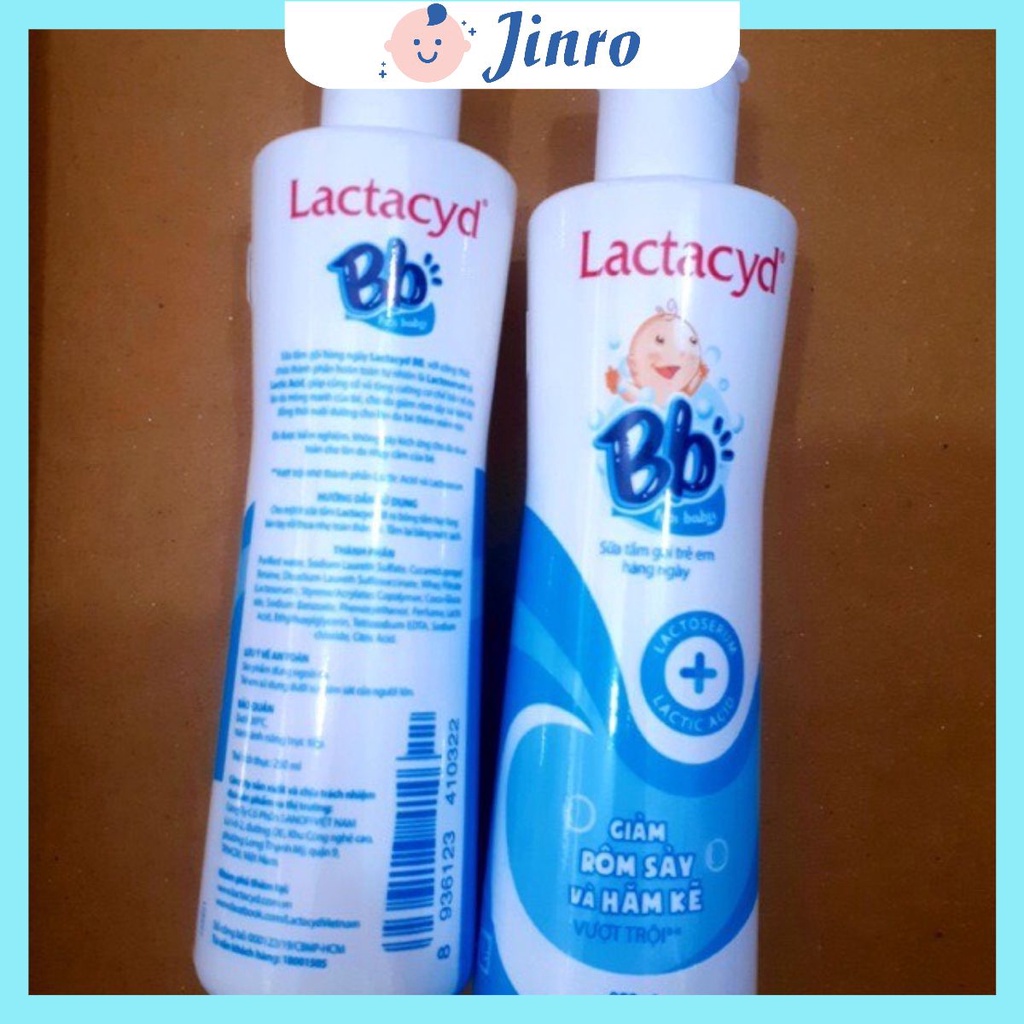 Sữa tắm Lactacyd BB for baby- Lactacyd milky cho bé 250ml 500ml jinro baby siêu thị đồ sơ sinh cho bé