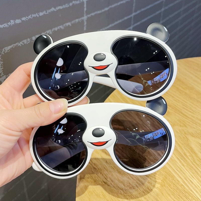 Kính Mát Phân Cực Chống Tia UV Hình Gấu Trúc Dễ Thương Cho Bé