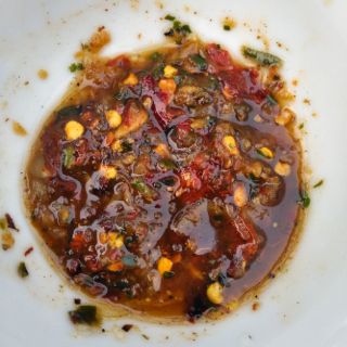 Chẳm chéo(khách pha thêm đường+chanh)