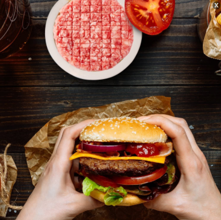 JOSMOMO Máy ép bánh hamburger hình tròn MỚI Máy ép bánh hamburger bằng nhựa cấp thực phẩm Thịt bò nướng Bánh mì kẹp thịt Máy ép khuôn tạo khuôn Khuôn mẫu Dụng cụ nhà bếp