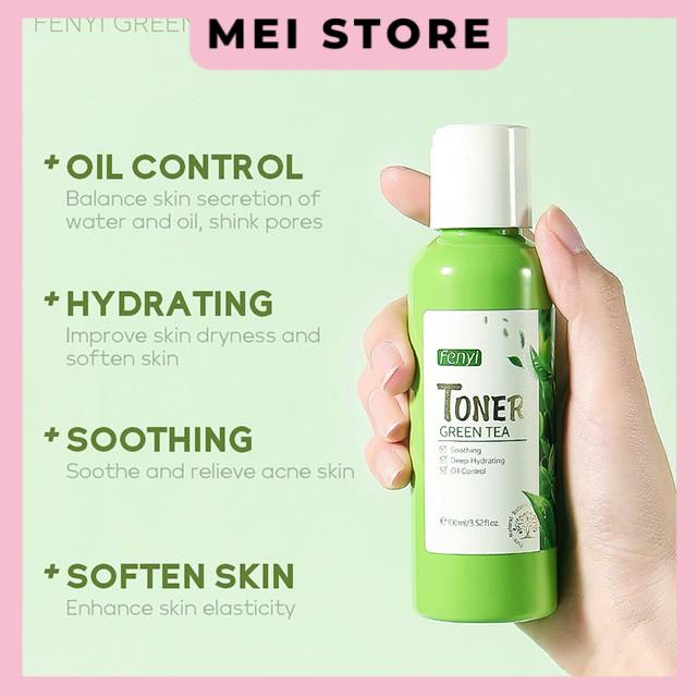 Toner Fenyi Chiết Xuất Trà Xanh Dưỡng Ẩm Sâu Làm Dịu Da Kiểm Soát Dầu 100ml