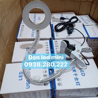 Đèn led mini kẹp bàn
