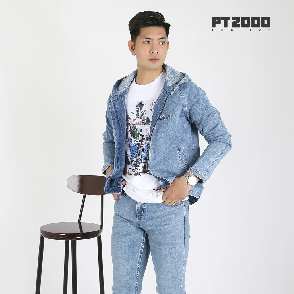 PT2000 FASHION - Áo khoác jeans nam (AG-230)