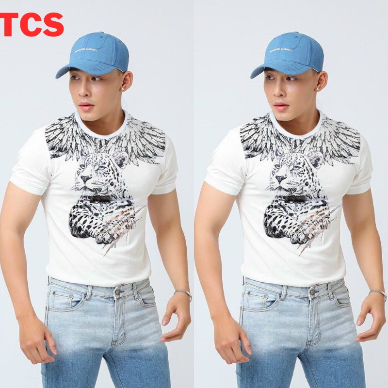 Áo Thun nam không cổ thời trang phong cách giá rẻ TCS 215 | BigBuy360 - bigbuy360.vn