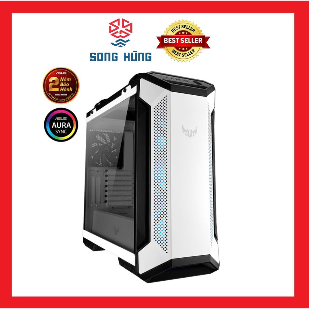 VỎ CASE ASUS TUF Gaming GT501 white Edition