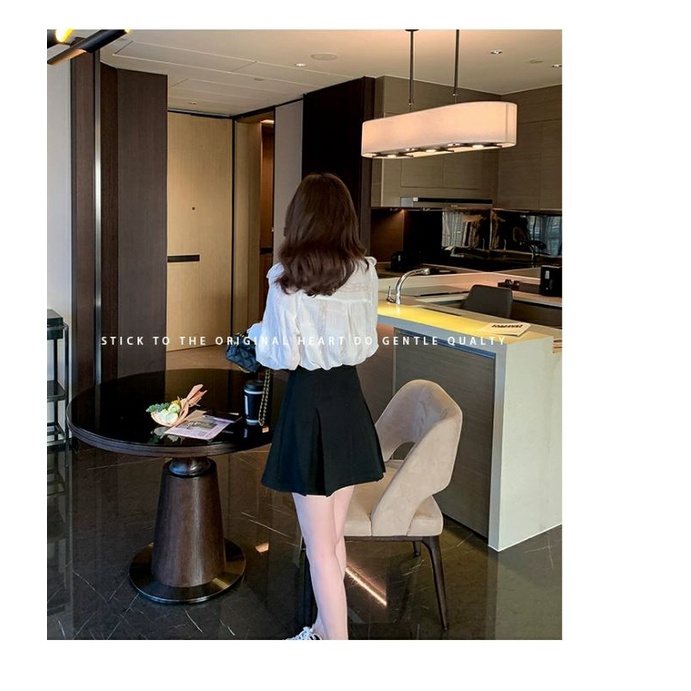 ÁO SƠ MI PHỐI REN BÈO