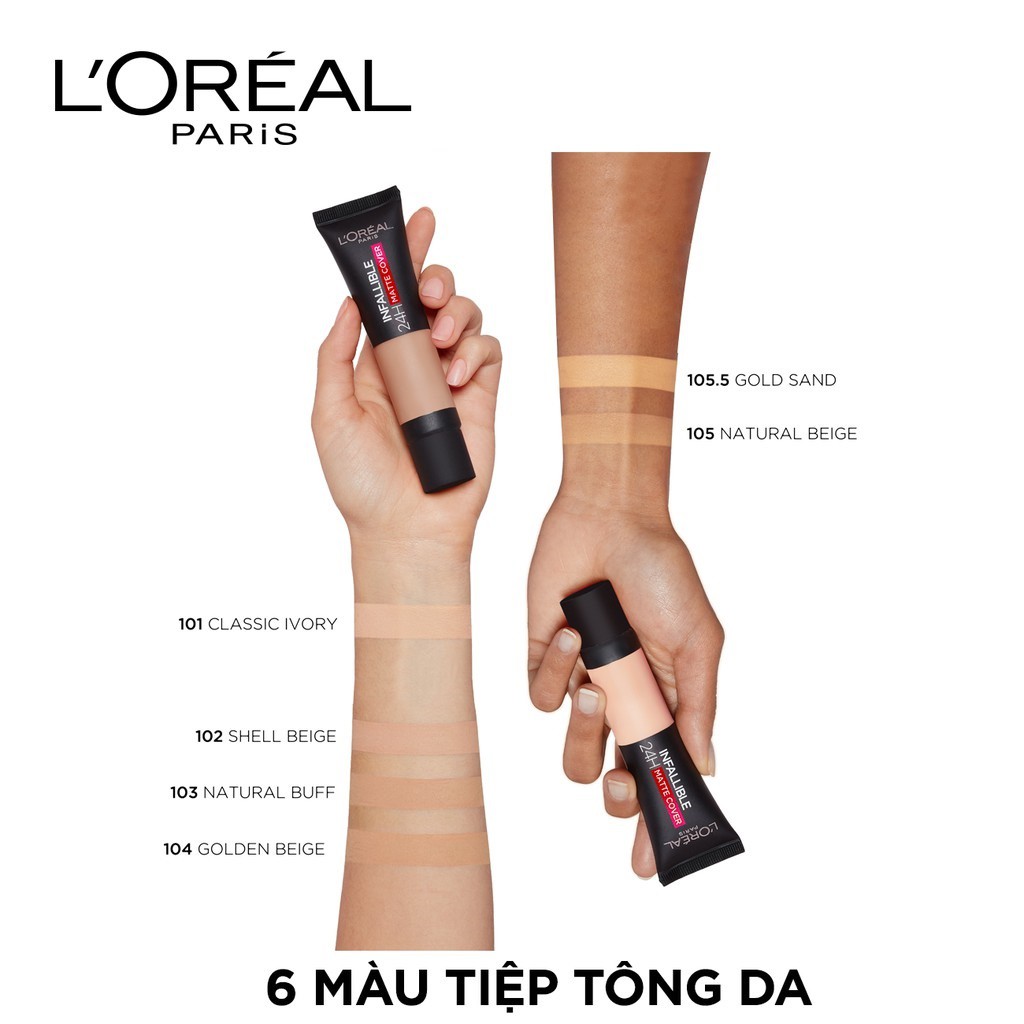 Kem nền Infallible 24H Matte Cover - [Coco Shop] | BigBuy360 - bigbuy360.vn