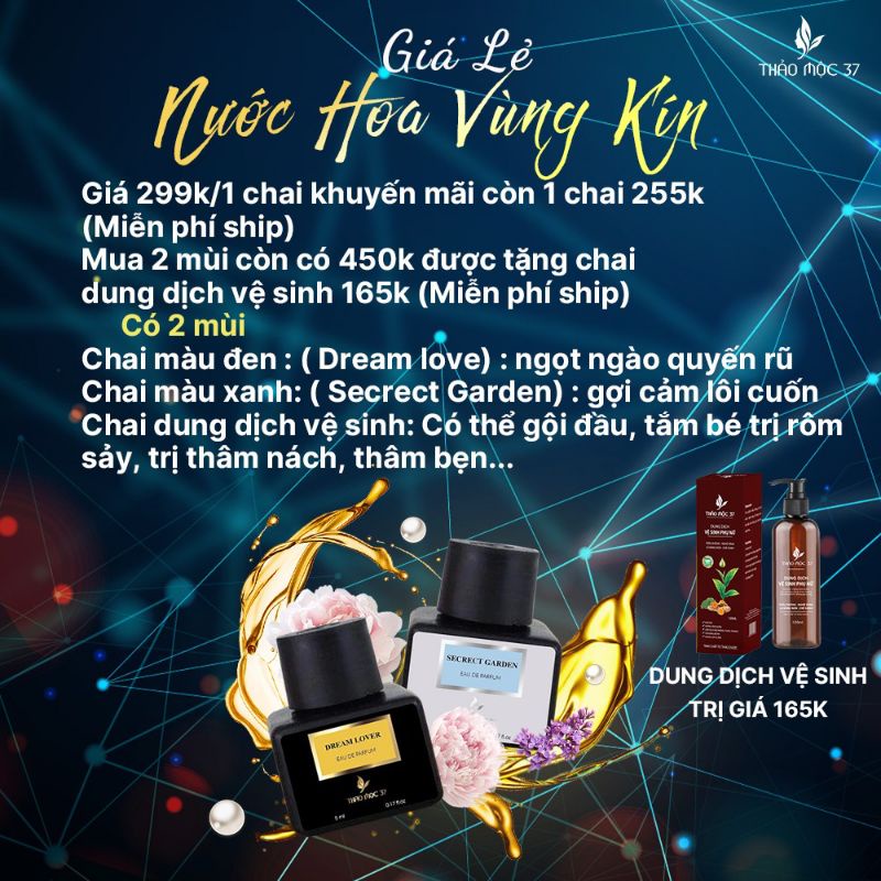 [Free ship] Nước Hoa Vùng Kín Thảo Mộc 37 | BigBuy360 - bigbuy360.vn