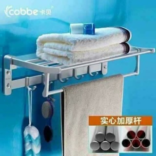 Kệ treo khăn nhà tắm 2 tầng thông minh