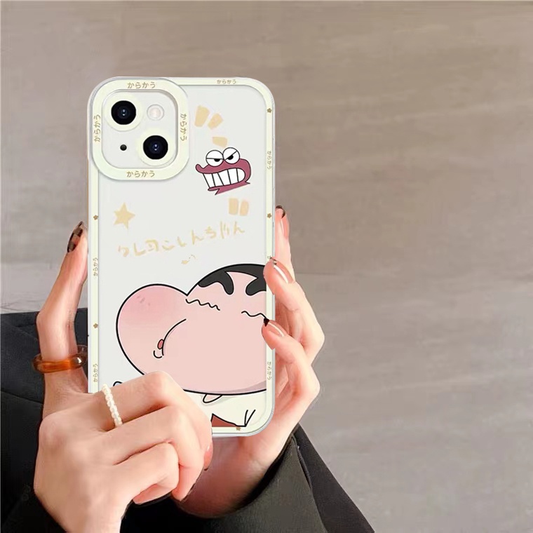 Ốp Điện Thoại Silicon Tpu Mềm Trong Suốt In Hình Hoạt Hình Cho Iphone 11 12 13 Pro Max Xr X Xs Max 6 6s 7 8 plus