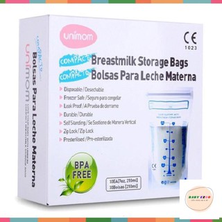  Túi trữ sữa Unimom Compact hộp 10 túi
