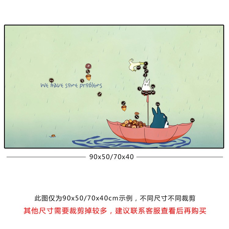 Tấm Lót Chuột Chơi game Hai Chiều In Hình totoro hayao miyazaki