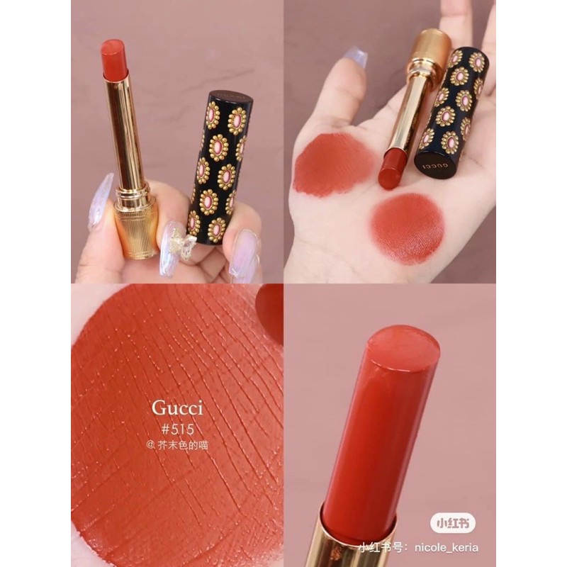 Son Gucci Rouge de Beauté Brillant Glow & Care Shine