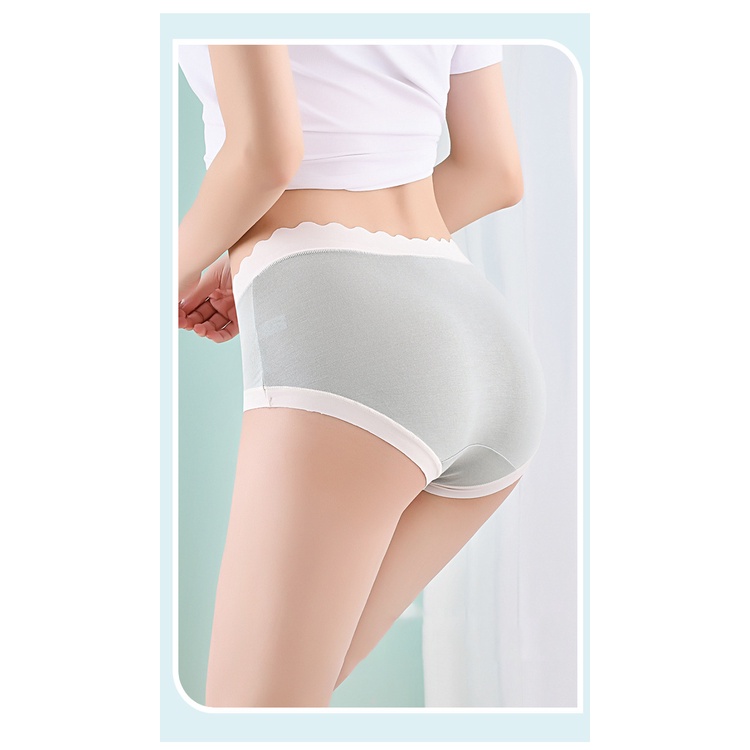 Quần lót nữ thun lạnh viền bo chắc chắn co gian đa chiều 118