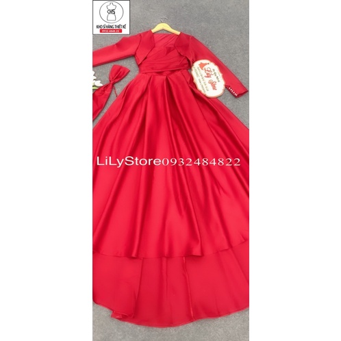 ĐẦM DÂU MẶC CƯỚI MUA 1 MẶC DC 3 KIỂU FULL SIZE S/M/L/XL ( kèm ảnh và video do chủ shop tự chụp 10000%)