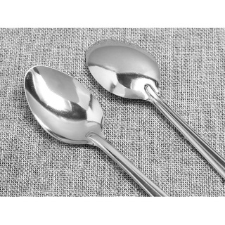  Sét 10 thìa inox cán dài 18cm