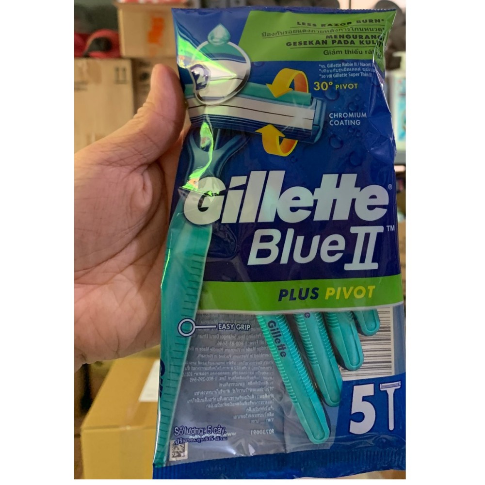 Gillette Dao Cạo Blue2 Pivot 5+1Blue3/12