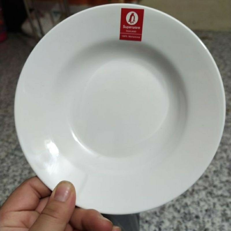 Combo 10 Dĩa đáy sâu Melamine Superware -Thái Lan ( số 6.7.8)