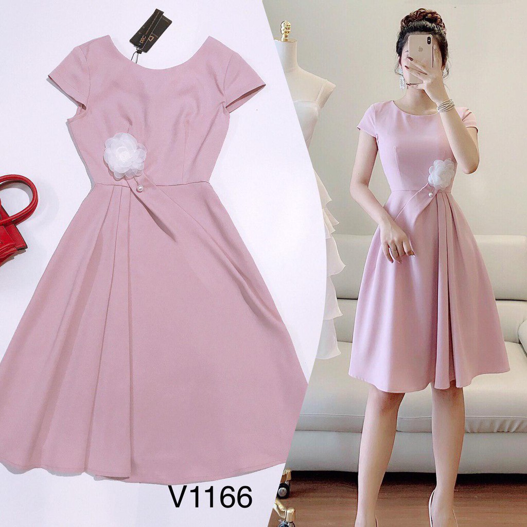 [ xả kho ] MiD Đầm thiết kế V1166 Mie Design kèm ảnh thật