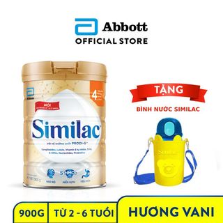  Sữa bột Similac 4 900g/lon Dinh Dưỡng 5G Mới