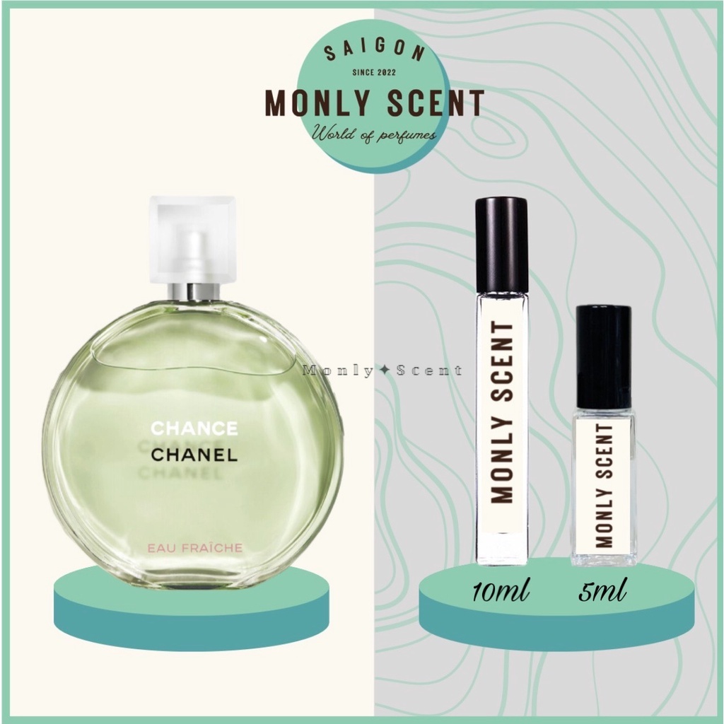 ✦ Mẫu thử nước hoa C.h.anel  Chance Eau Fraiche EDT - 𝐌𝐨𝐧𝐥𝐲_𝐬𝐜𝐞𝐧𝐭™ ✦