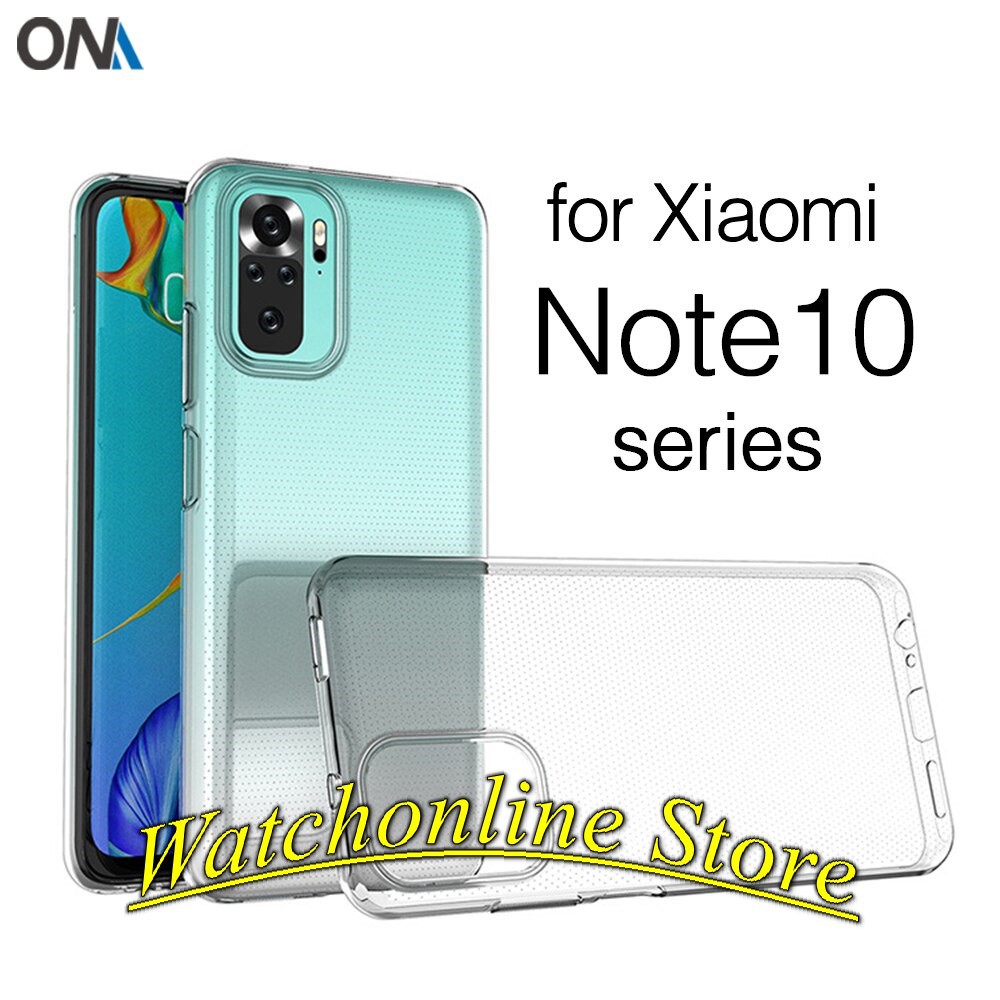 Ốp Lưng Silicon Redmi Note 10 / Redmi Note 10 pro trong suốt