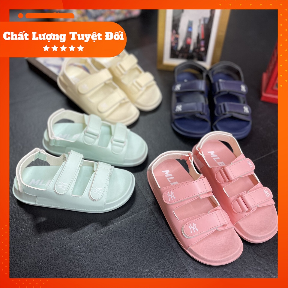 SM - Sandal bánh mì MLB logo NY - sauvuive