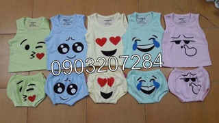 Combo bộ Cotton cho bé 