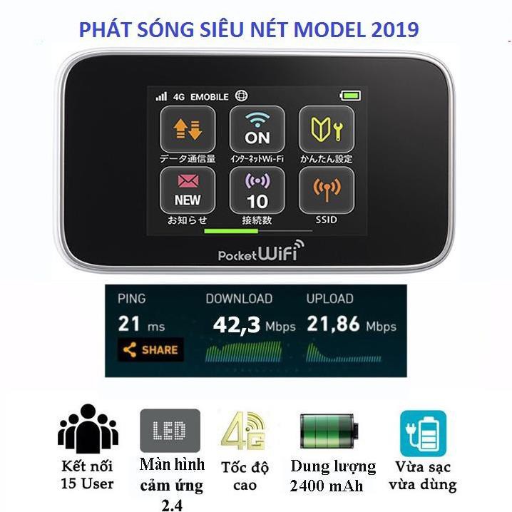 Bộ Phát Wifi 3/4G 303HW Phiên Bản 2019