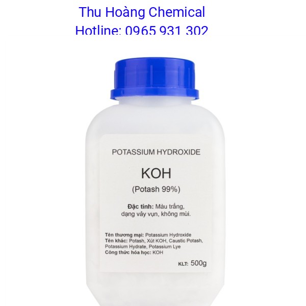 POTASSIUM HYDROXIDE   KOH Kali hydroxide 500G