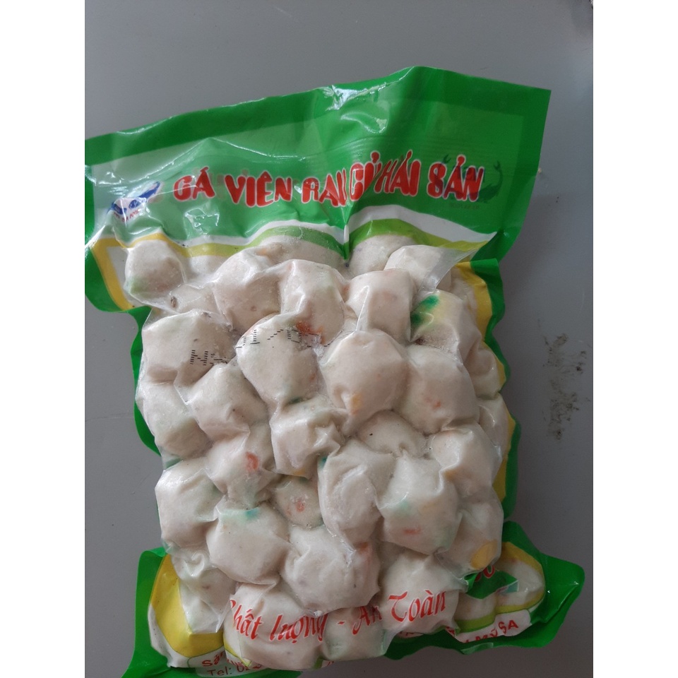 Cá viên rau củ loại ngon MS, túi 500g