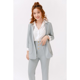 Vest ngắn phối gấu tay - 92Wear
