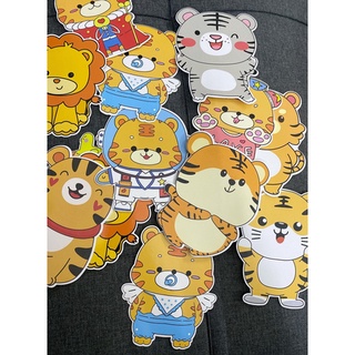 Combo 10 bao lì xì năm Dần 2022 chibi siêu kute