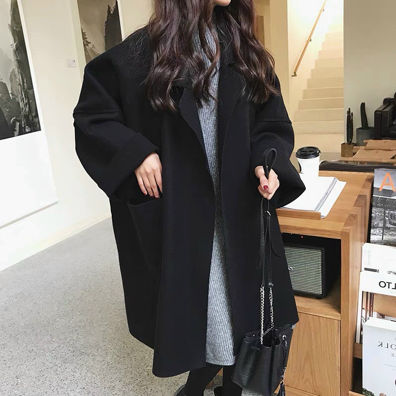Áo Khoác Mangto Dáng Dài, Áo Dạ Nữ Kiểu Vest 2 Túi Hàng Thiết Kế Thời Trang Trẻ Trung Cá Tính Style Hàn Quốc Siêu Sang C | BigBuy360 - bigbuy360.vn