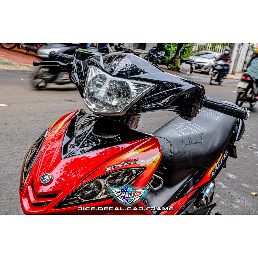 Tem Ex 135 4s Đỏ Đen Zin Mẫu Tem Lửa 2007