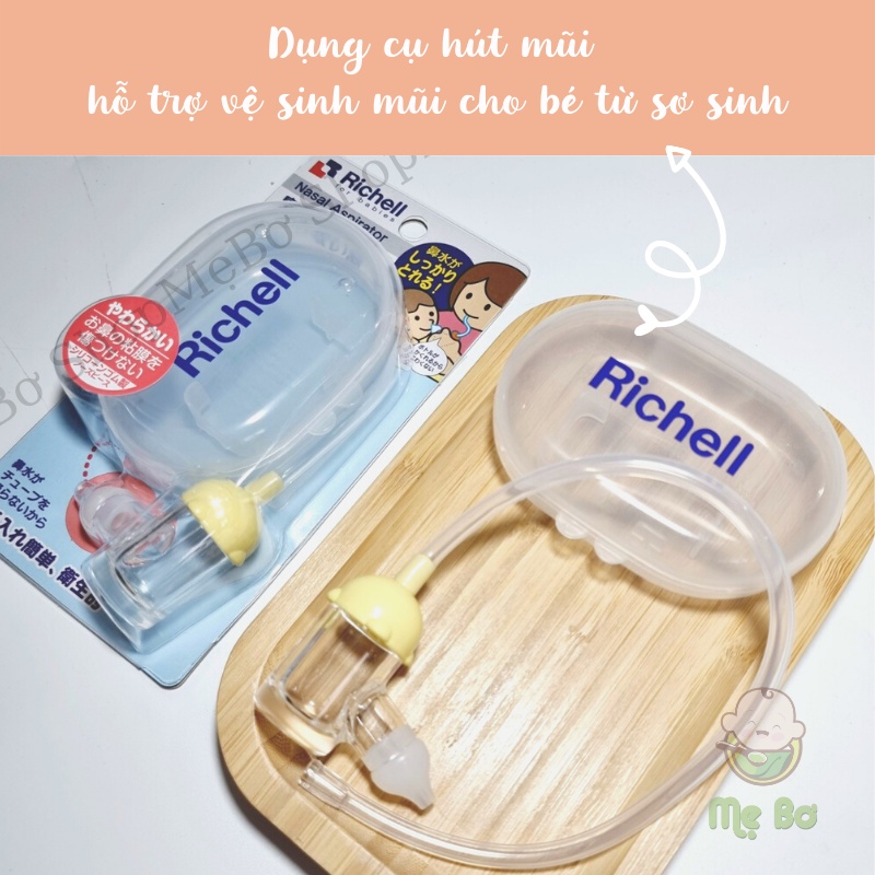 [RICHELL] DỤNG CỤ HÚT MŨI CHO BÉ