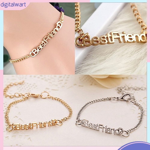 Vòng tay mặt chữ Best Friend dễ thương cá tính trẻ trung