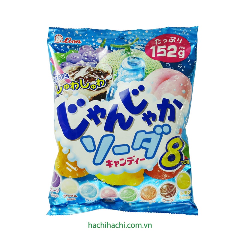 KẸO SODA VỊ TRÁI CÂY TỔNG HỢP 152G - NhatBan