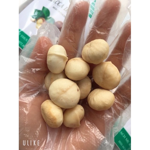 Lọ 500g macca nứt tự nhiên bao ngon