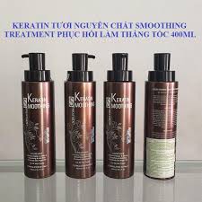 KERATIN NGUYÊN CHẤT SMOOTHING TREAMENT PHỤC HỒI LÀM THẲNG TÓC NÁT 400ML