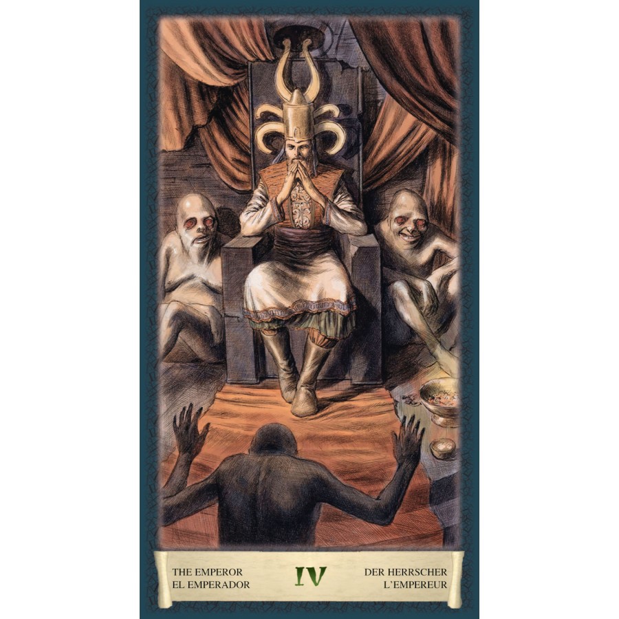 Bộ Bài Dark Grimoire Tarot (Mystic House Tarot Shop) - Bài Gốc Authentic Chính Hãng 100%
